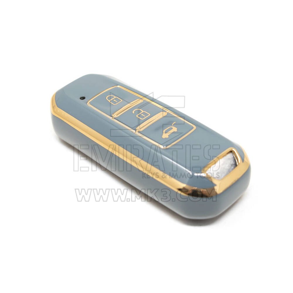New Aftermarket Nano High Quality Cover For Baojun Smart Remote Key 3 Button Gray Color BJ-A11J | Emirates Keys