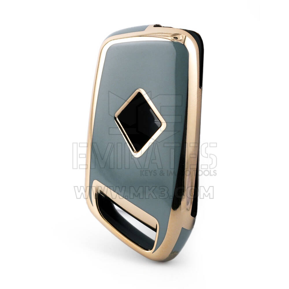 Capa Nano para chave remota Baojun Flip 3 botões cinza BJ-D11J | MK3