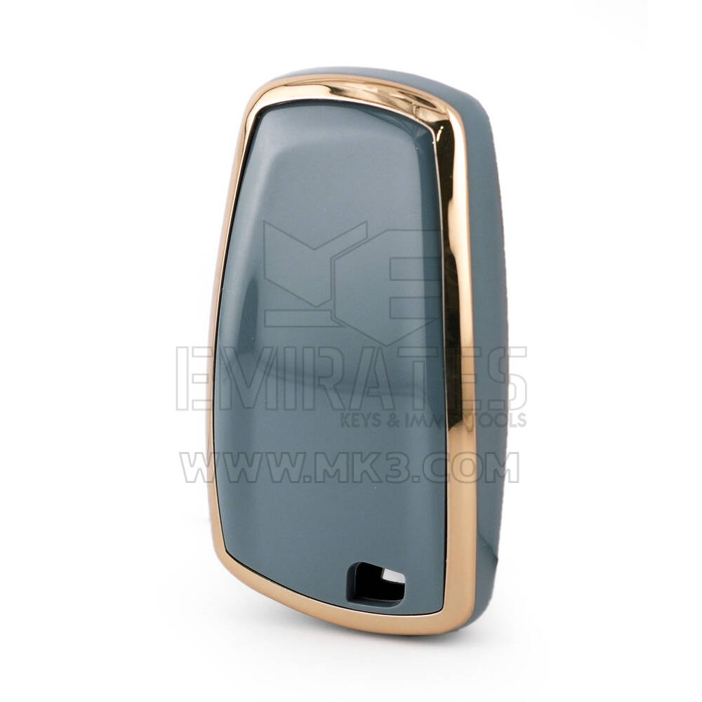 Capa Nano para chave remota BMW CAS4 4 botões cinza BMW-A11J | MK3