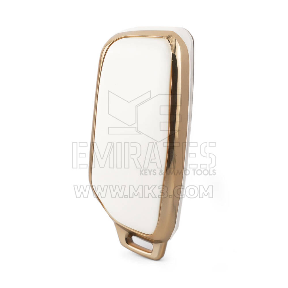 Capa Nano para chave remota BMW 4 botões branca BMW-E11J | MK3