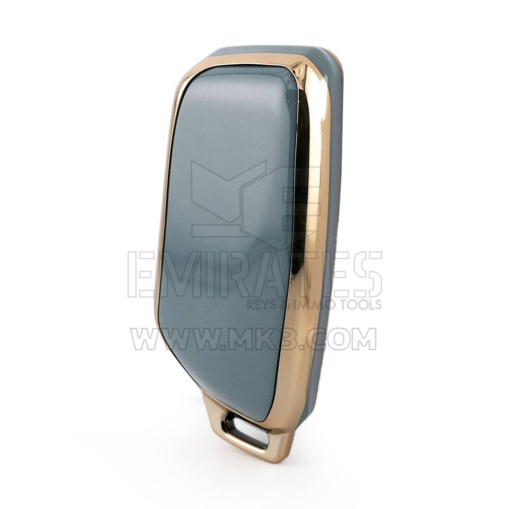 Capa Nano para chave remota BMW 4 botões cinza BMW-E11J | MK3
