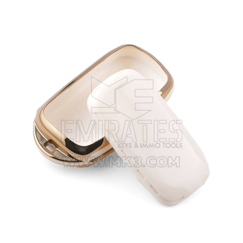 New Aftermarket Nano High Quality Cover For Perodua Smart Remote Key 4 Buttons White Color PRD-B11J | Emirates Keys