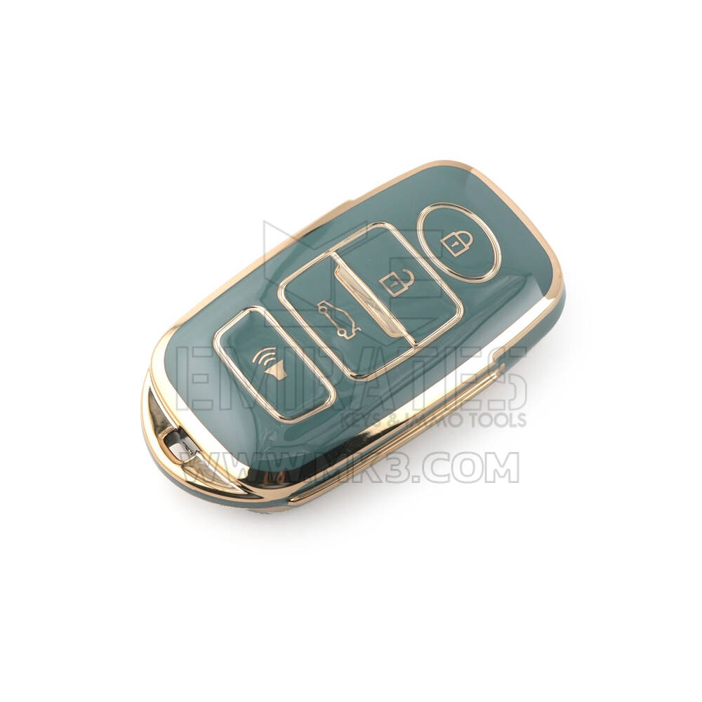 Nova capa nano de reposição de alta qualidade para chave remota inteligente perodua 4 botões cor cinza PRD-B11J | Chaves dos Emirados