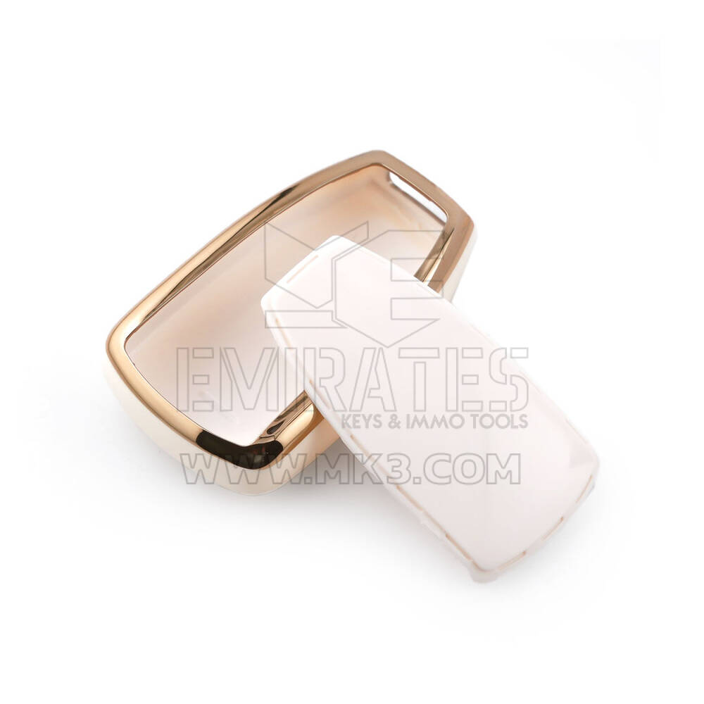 New Aftermarket Nano High Quality Cover For Baic Smart Remote Key 3 Buttons White Color BQ-A11J | Emirates Keys