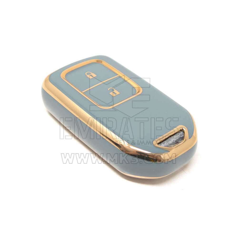 Nuova cover aftermarket Nano di alta qualità per chiave remota Honda 2 pulsanti colore grigio HD-A11J2 | Chiavi degli Emirati