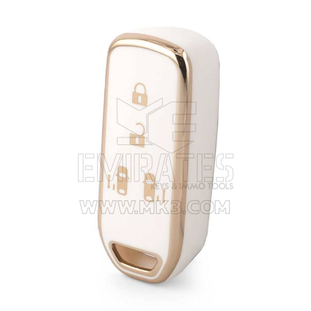 Cover Nano di alta qualità per Honda Smart Remote Key 4 pulsanti colore bianco HD-C11J4