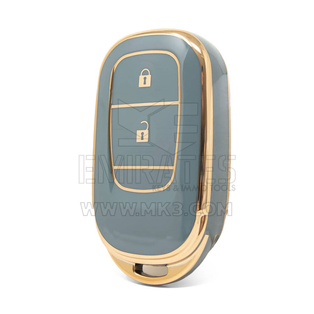 Cover Nano di alta qualità per chiave telecomando Honda 2 pulsanti colore grigio HD-G11J2