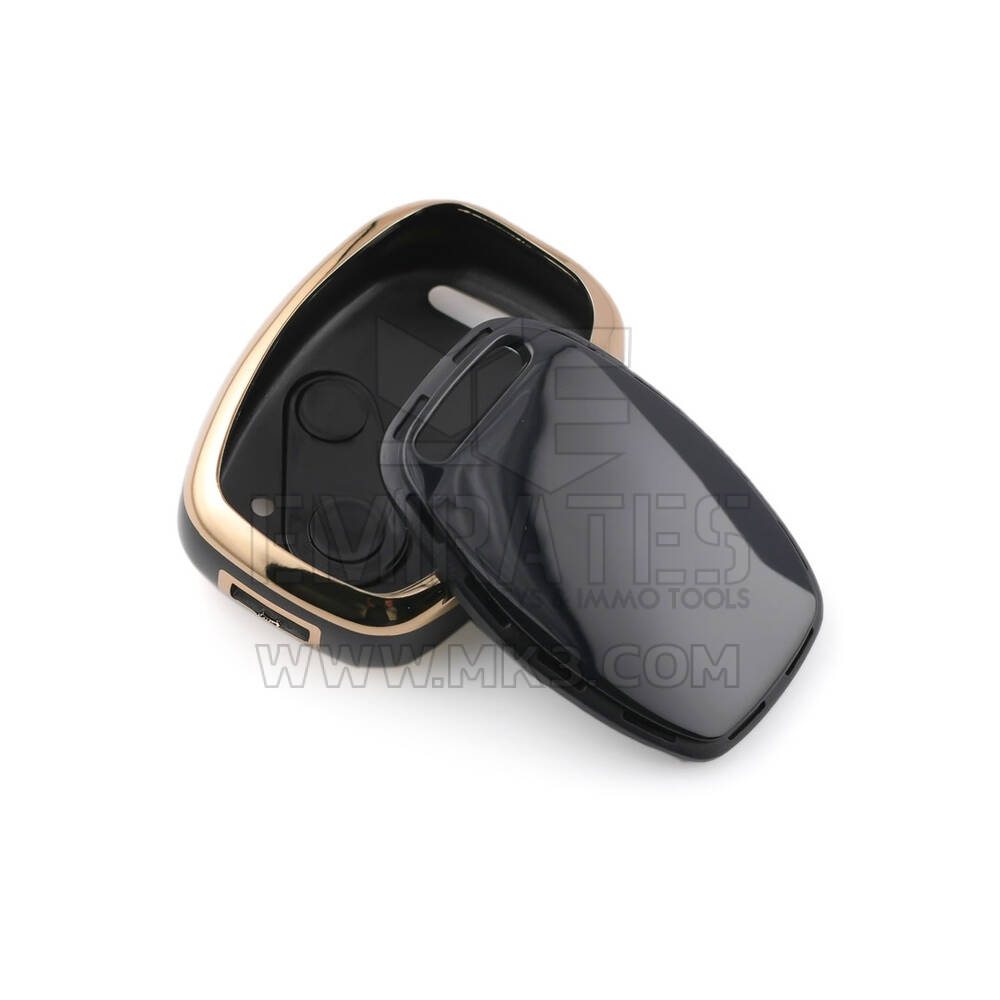 New Aftermarket Nano High Quality Cover For Honda Remote Key 3+1 Buttons Black Color HD-J11J4 | Emirates Keys