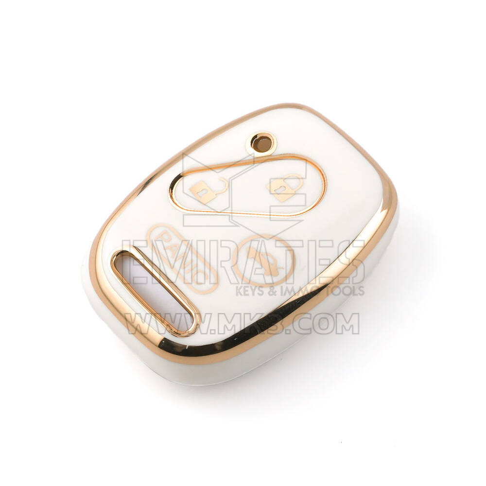 Nuova cover aftermarket Nano di alta qualità per chiave remota Honda 4 pulsanti colore bianco HD-J11J4 | Chiavi degli Emirati