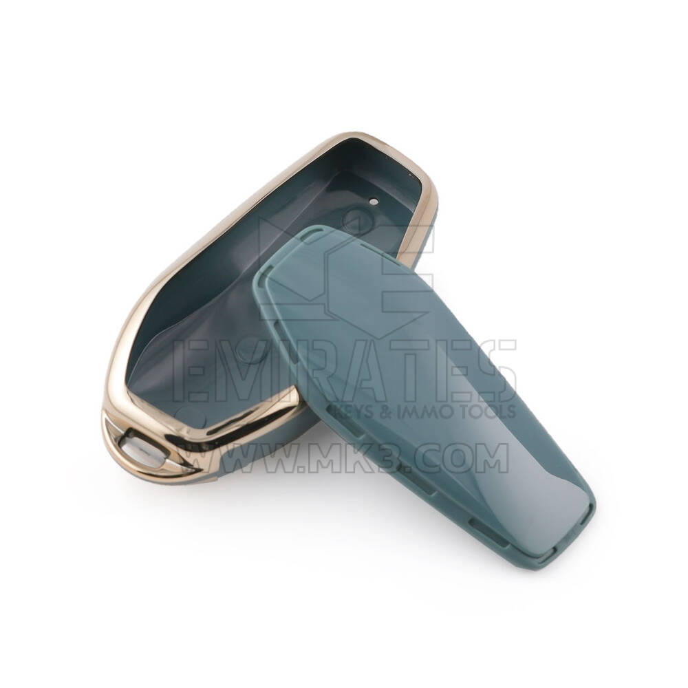 New Aftermarket Nano High Quality Cover For BYD Remote Key 4 Buttons Gray Color BYD-D11J | Emirates Keys