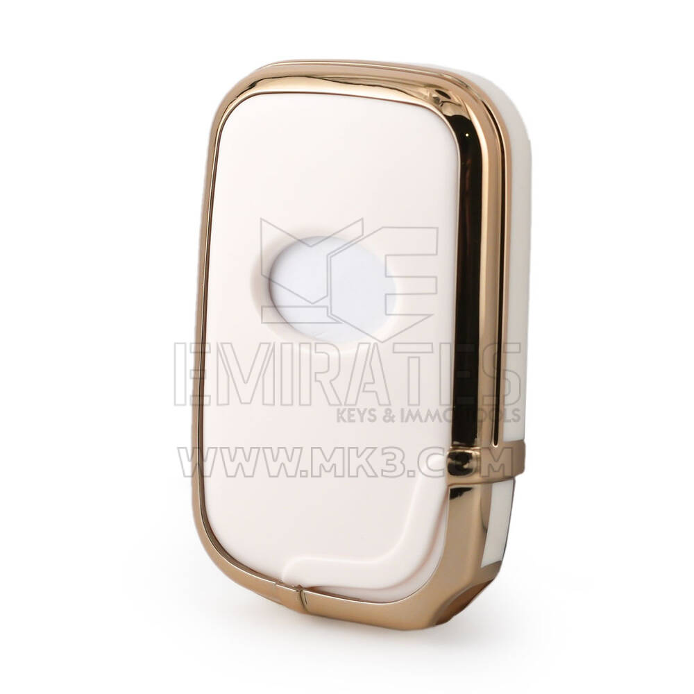 Cover Nano per chiave telecomando BYD 3 pulsanti Bianco BYD-E11J | MK3