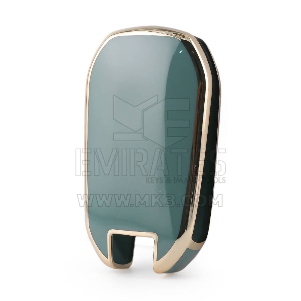 Capa Nano para Peugeot 407 408 Flip Remote Key 3B Cinza PG-C11J | MK3