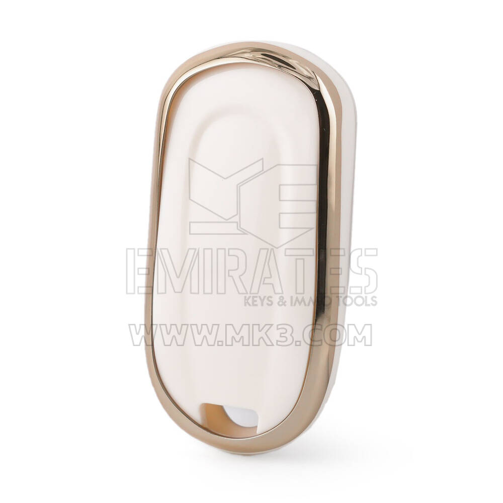 Capa Nano para Buick Smart Key 4 botões branco BK-A11J5B | MK3