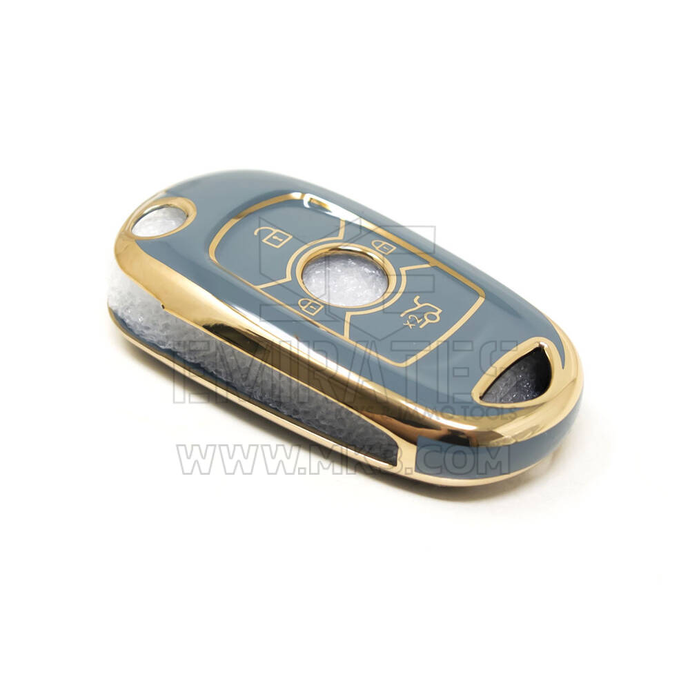 Novo aftermarket nano capa de alta qualidade para buick chave remota inteligente 4 botões cor cinza BK-B11J Chaves dos Emirados