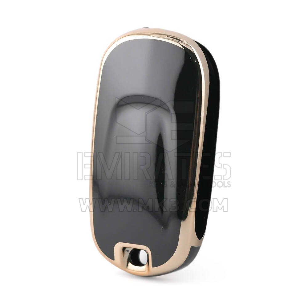 Capa Nano para Buick Smart Key 3 botões preta BK-C11J | MK3