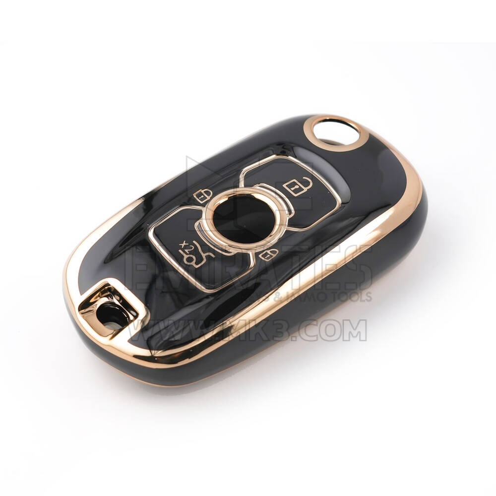 Новый Aftermarket Nano Высококачественный Чехол Для Buick Smart Remote Key 3 Кнопки Черный Цвет BK-C11J | Ключи Эмирейтс