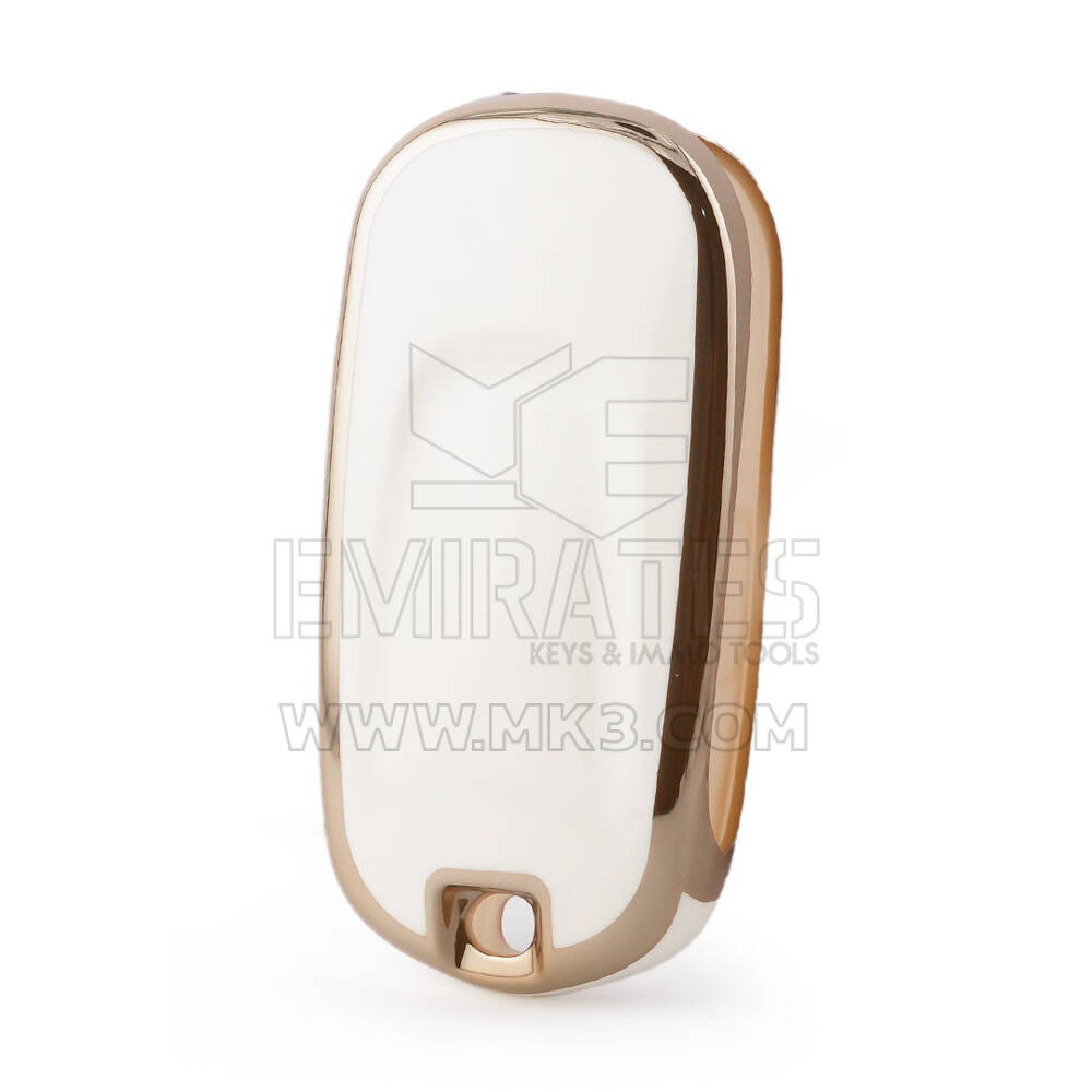 Capa Nano para Buick Smart Key 3 botões branco BK-C11J | MK3