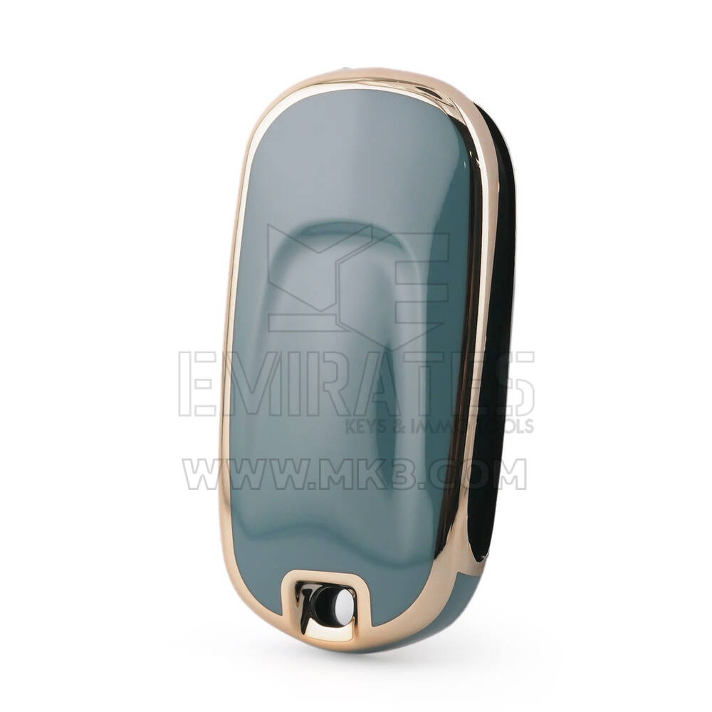 Capa Nano para Buick Smart Key 3 botões cinza BK-C11J | MK3