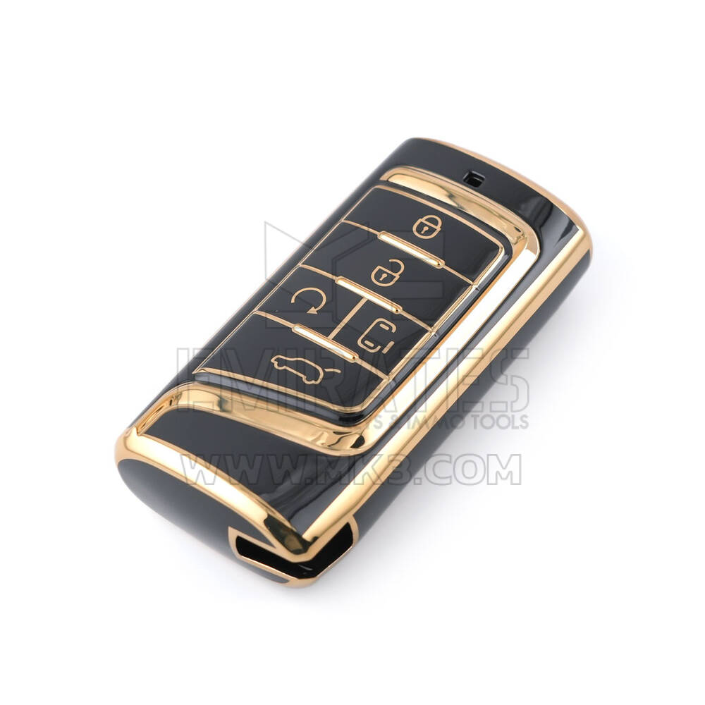 Nouvelle couverture Nano de haute qualité pour clé télécommande intelligente Trumpchi, 5 boutons, couleur noire, CQ-A11J | Clés des Émirats