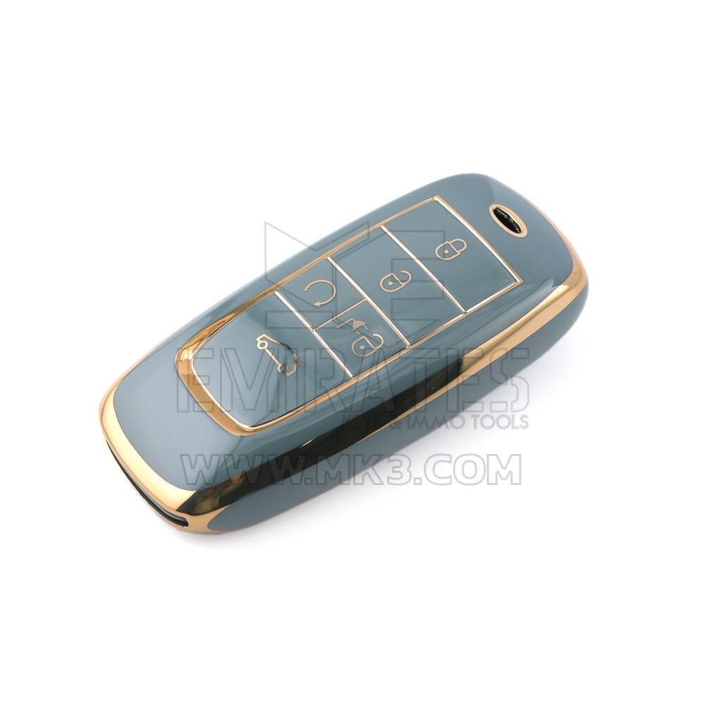 New Aftermarket Nano High Quality Cover For Trumpchi Smart Remote Key 5 Buttons Gray Color CQ-B11J | Emirates Keys