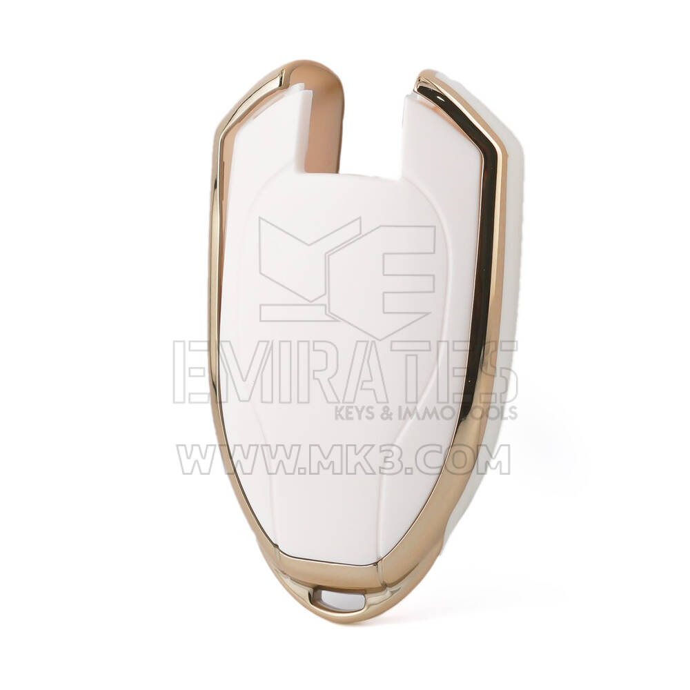 Capa Nano para Trumpchi Smart Key 4 botões branco CQ-E11J | MK3
