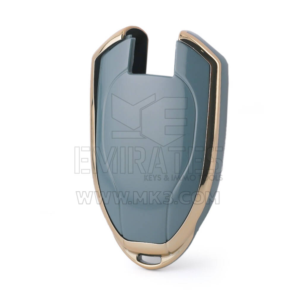 Capa Nano para Trumpchi Smart Key 4 botões cinza CQ-E11J | MK3