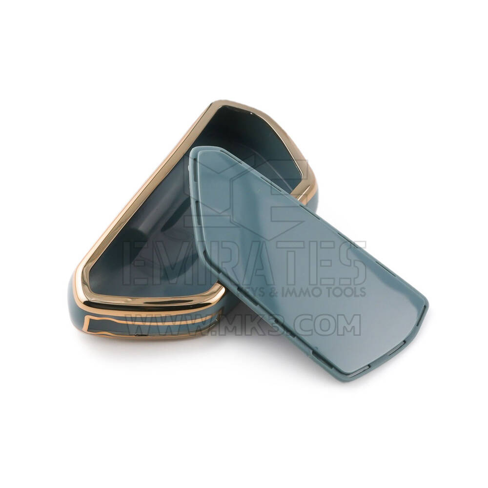 New Aftermarket Nano High Quality Cover For Volkswagen Remote Key 3 Buttons Gray Color VW-G11J | Emirates Keys