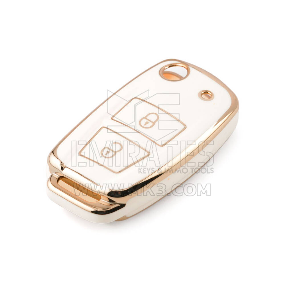 New Aftermarket Nano High Quality Cover For Dongfeng Remote Key 2 Buttons White Color DF-B11J | Emirates Keys