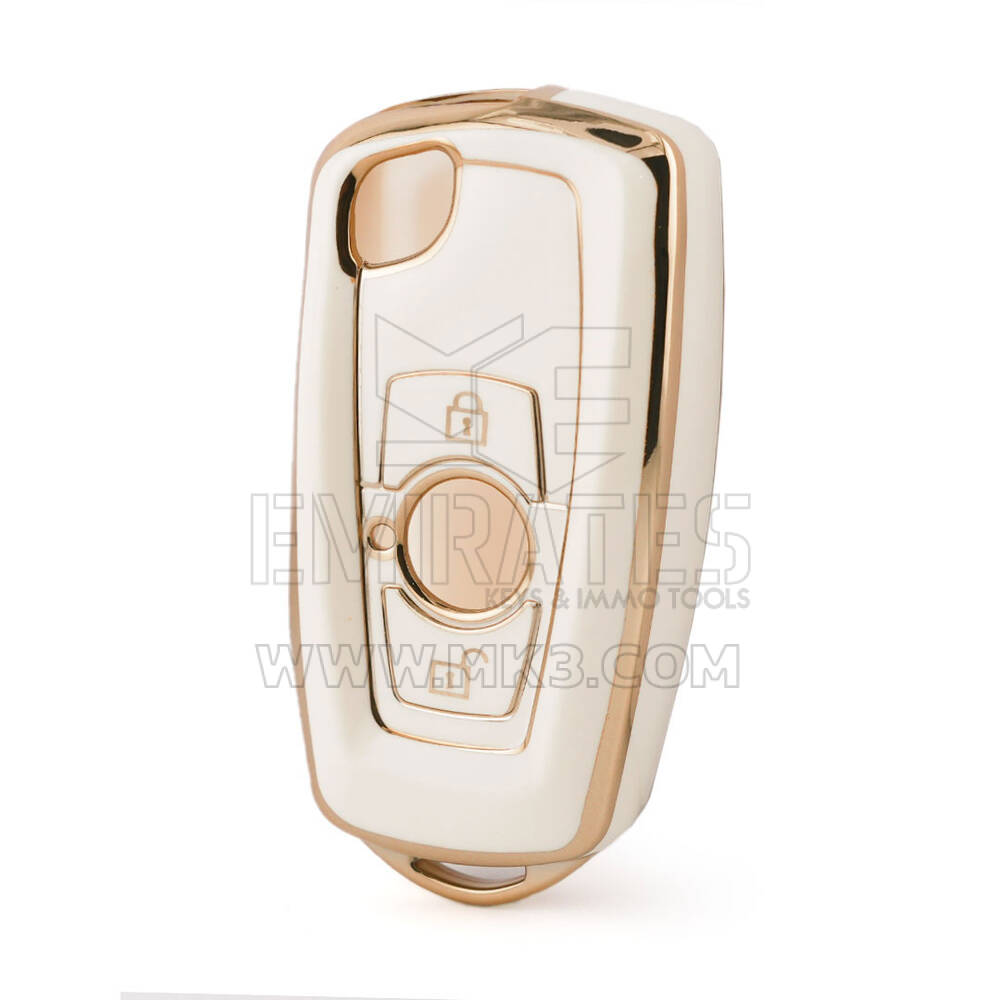 Nano High Quality Cover For Dongfeng Remote Key 2 Buttons White Color DF-C11J