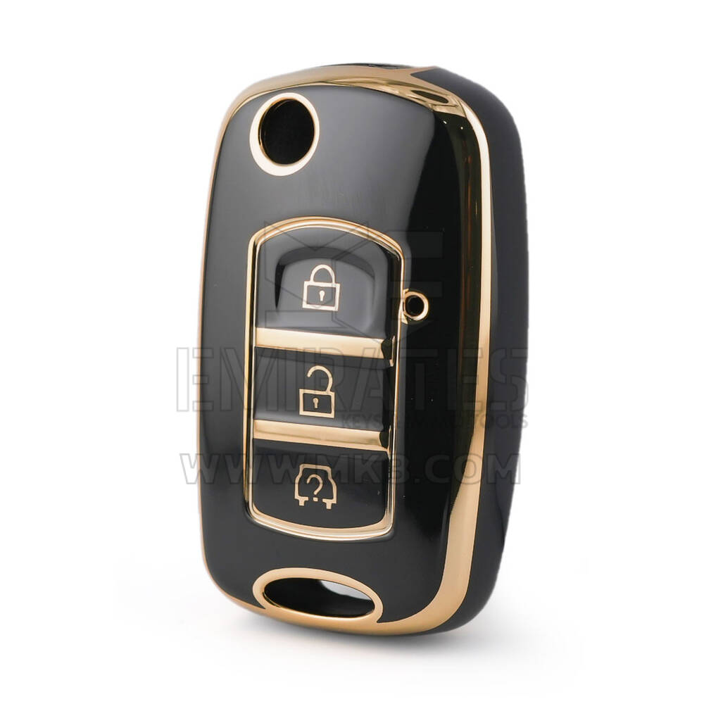 Nano Cover For Dongfeng Remote Key 3 Buttons Black DF-E11J