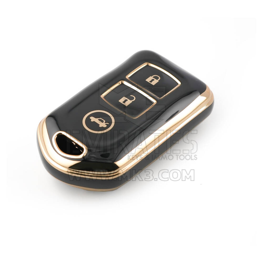 New Aftermarket Nano High Quality Cover For Toyota Remote Key 3 Buttons Black Color TYT-L11J3 | Emirates Keys