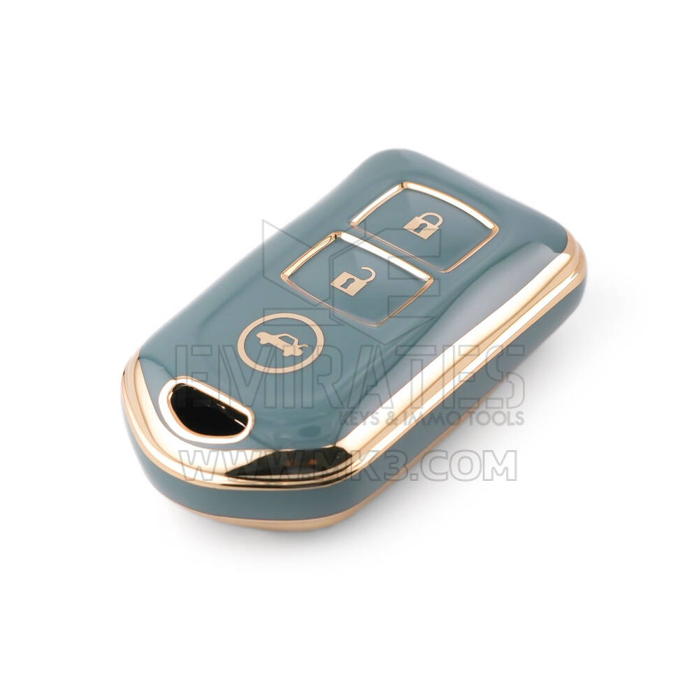 New Aftermarket Nano High Quality Cover For Toyota Remote Key 3 Buttons Gray Color TYT-L11J3 | Emirates Keys