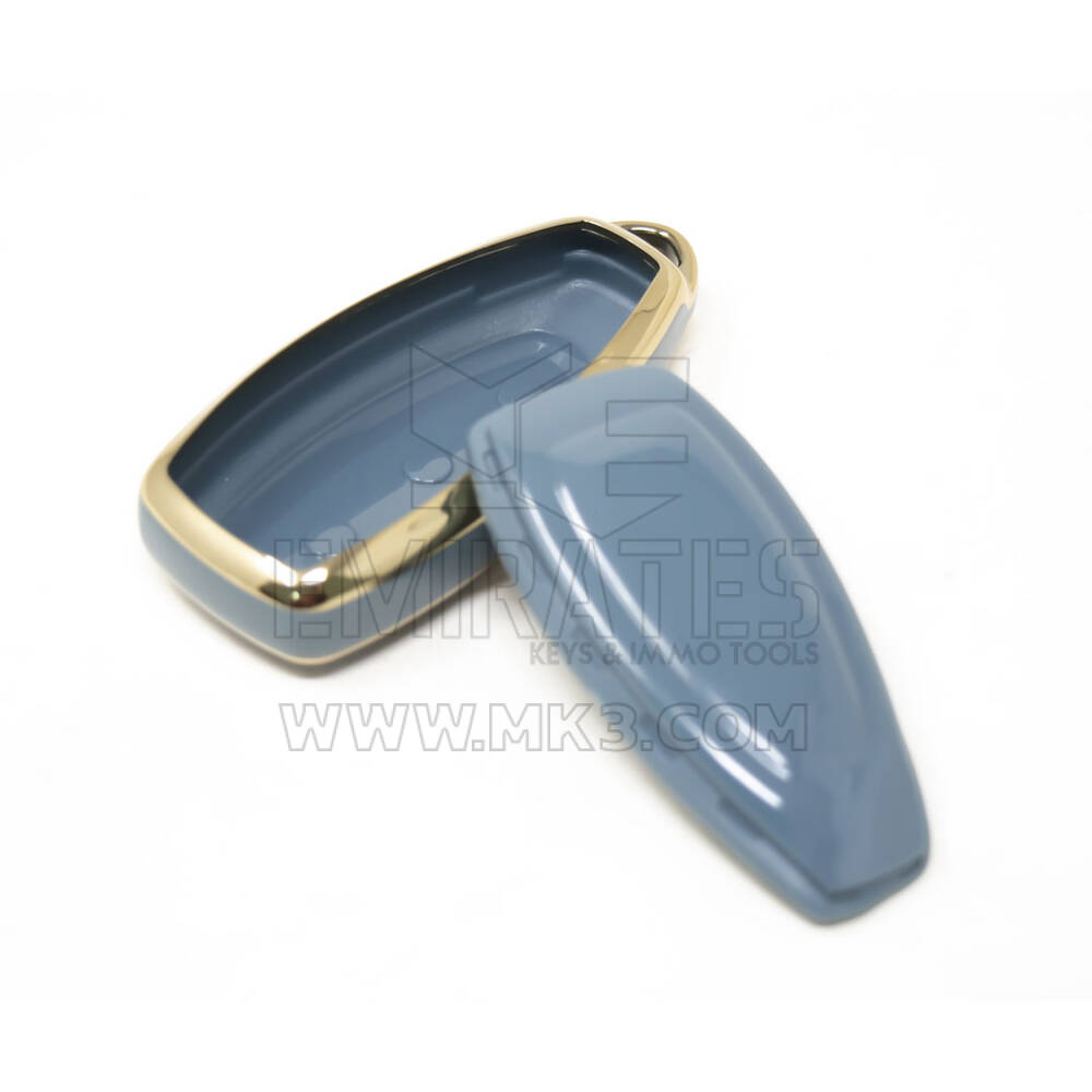 New Aftermarket Nano High Quality Cover For Ford Remote Key 3 Buttons Gray  Color Ford-D11J | Emirates Keys