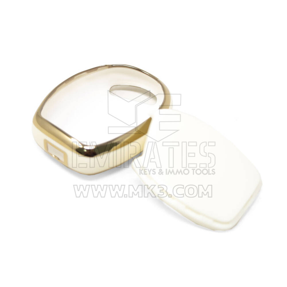 New Aftermarket Nano High Quality Cover For Ford Remote Key 2 Buttons White Color Ford-L11J | Emirates Keys