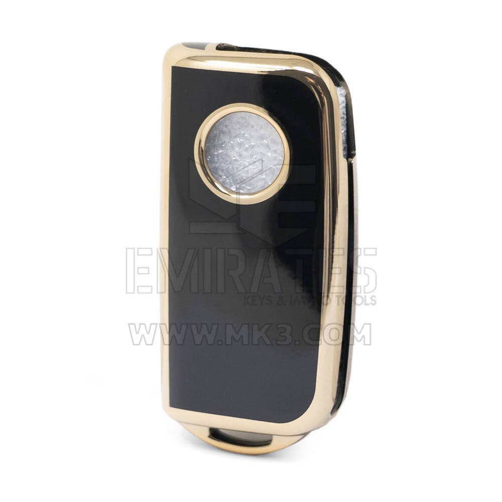 Capa Nano para chave remota Foton Flip 2 botões preta FT-A11J | MK3