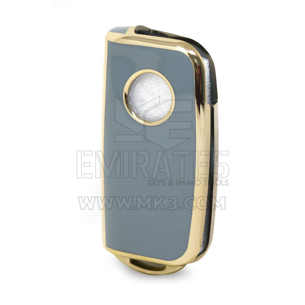 Capa Nano para chave remota Foton Flip 2 botões cinza FT-A11J | MK3