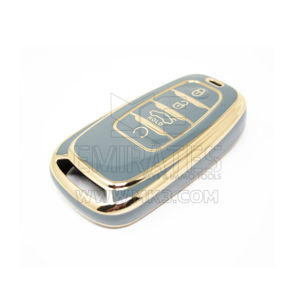 New Aftermarket Nano High Quality Cover For Hongqi Remote Key 4 Buttons Gray Color HQ-B11J | Emirates Keys