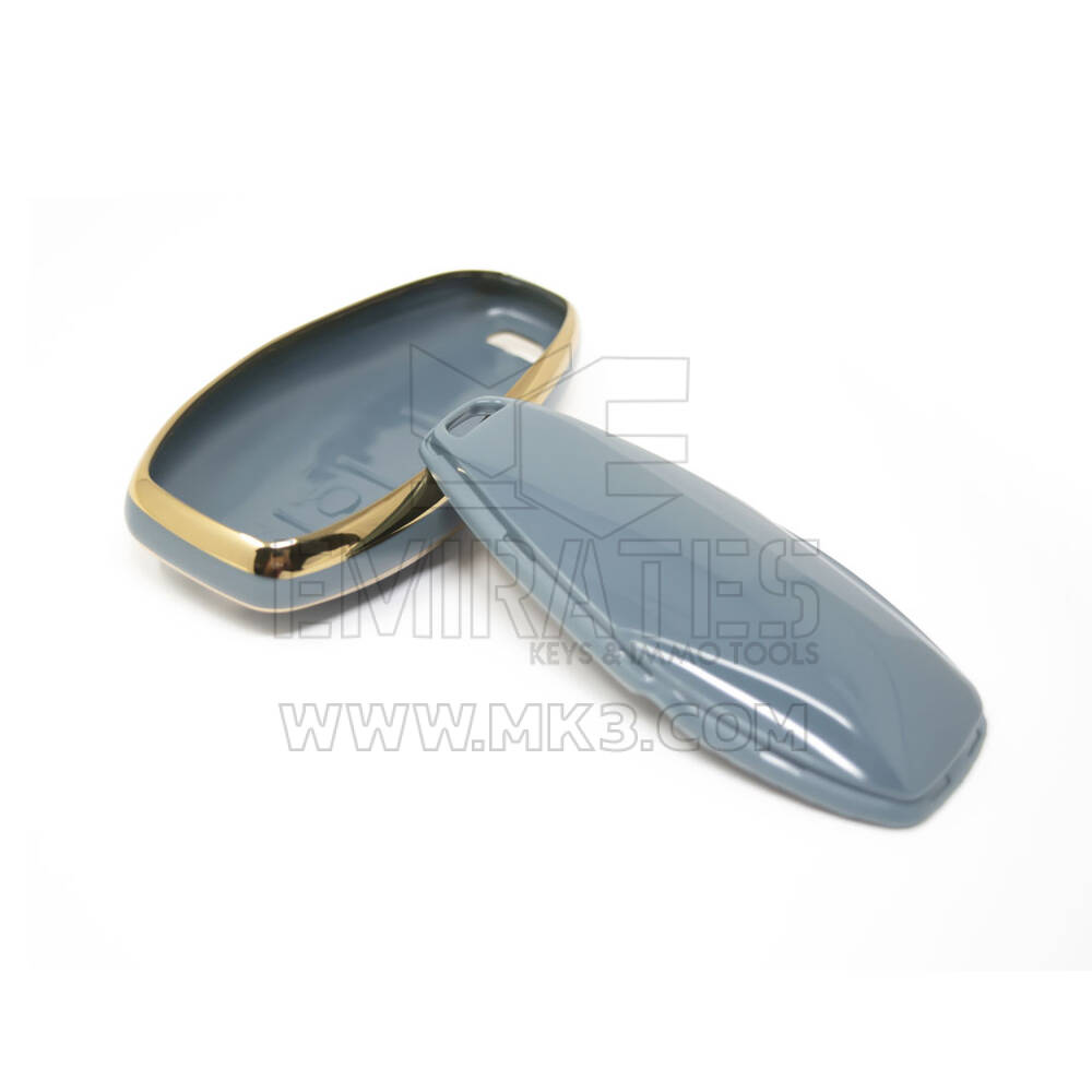 New Aftermarket Nano High Quality Cover For Hongqi Remote Key 4 Buttons Gray Color HQ-D11J | Emirates Keys