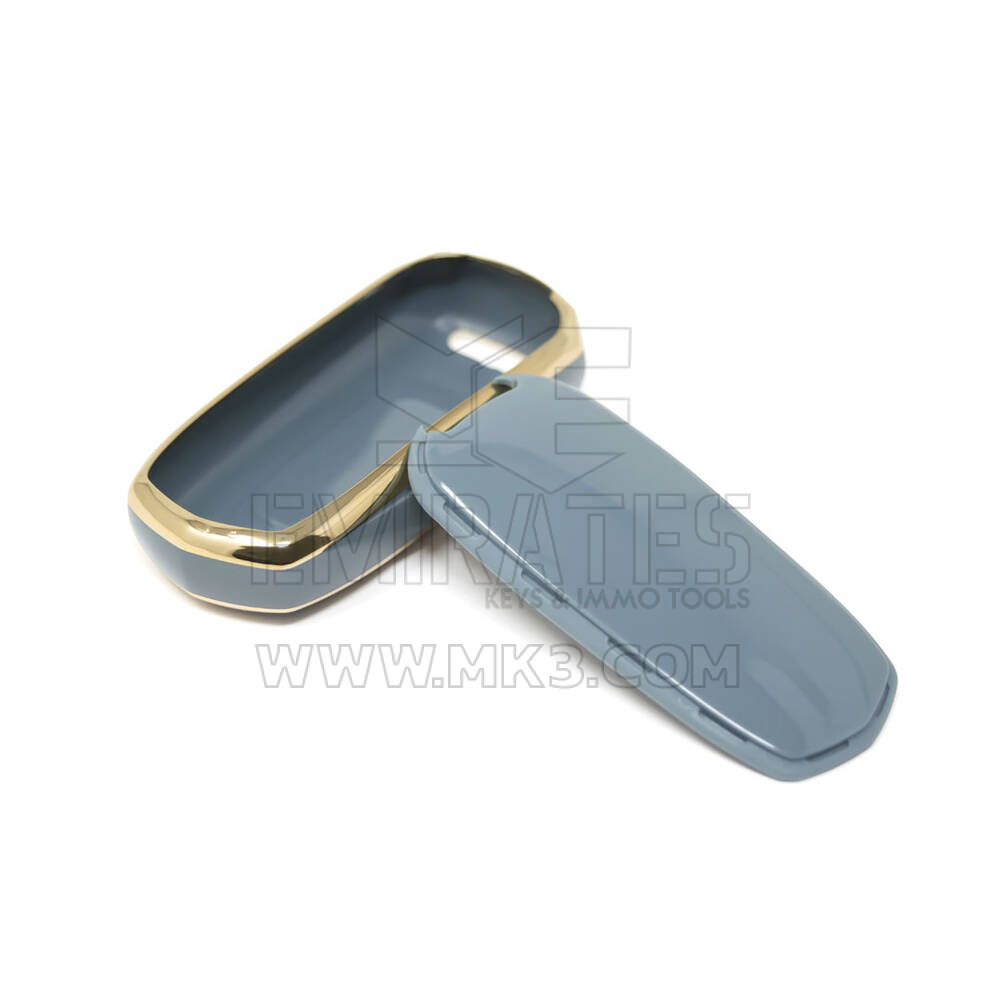 New Aftermarket Nano High Quality Cover For Geely Remote Key 3 Buttons Gray Color GL-A11J | Emirates Keys