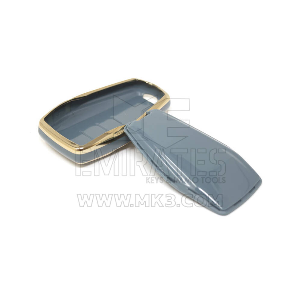New Aftermarket Nano High Quality Cover For Geely Remote Key 4 Buttons Gray Color GL-B11J4B | Emirates Keys