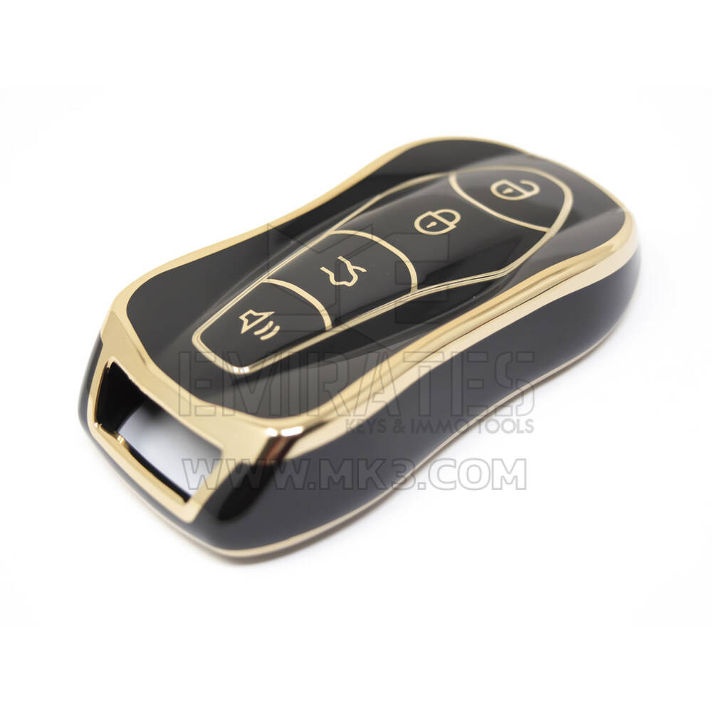 New Aftermarket Nano High Quality Cover For Geely Remote Key 4 Buttons Black Color GL-C11J | Emirates Keys