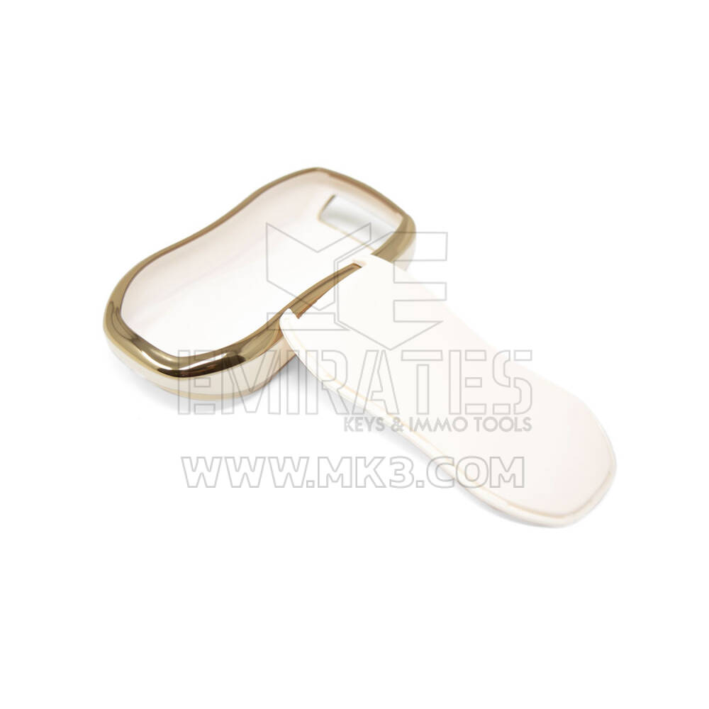 New Aftermarket Nano High Quality Cover For Geely Remote Key 4 Buttons White Color GL-C11J | Emirates Keys