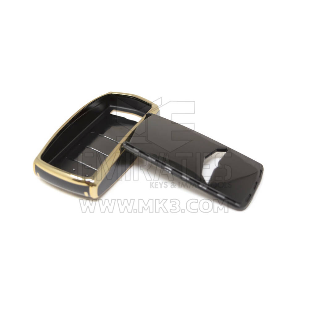 New Aftermarket Nano High Quality Cover For Hyundai Genesis Remote Key 4 Buttons Black Color GNS-A11J | Emirates Keys
