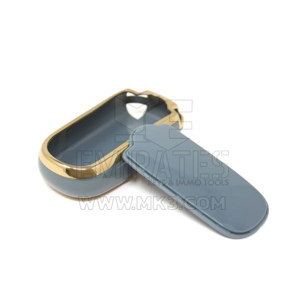 New Aftermarket Nano High Quality Cover For Jeep Remote Key 4+1 Buttons Gray Color Jeep-B11J5 | Emirates Keys