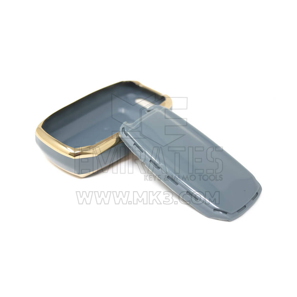 New Aftermarket Nano High Quality Cover For Jeep Remote Key 4 Buttons Gray Color Jeep-D11J4 | Emirates Keys