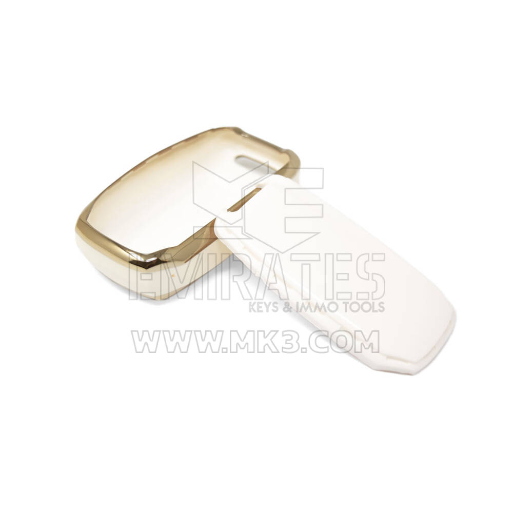 New Aftermarket Nano High Quality Cover For Jeep Remote Key 5 Buttons White Color Jeep-D11J5A | Emirates Keys
