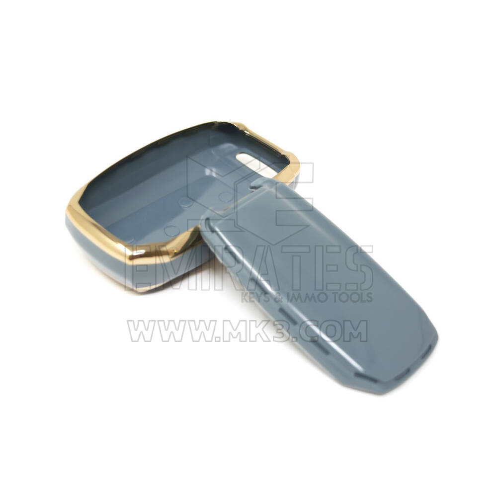 New Aftermarket Nano High Quality Cover For Jeep Remote Key 5 Buttons Gray Color Jeep-D11J5A | Emirates Keys