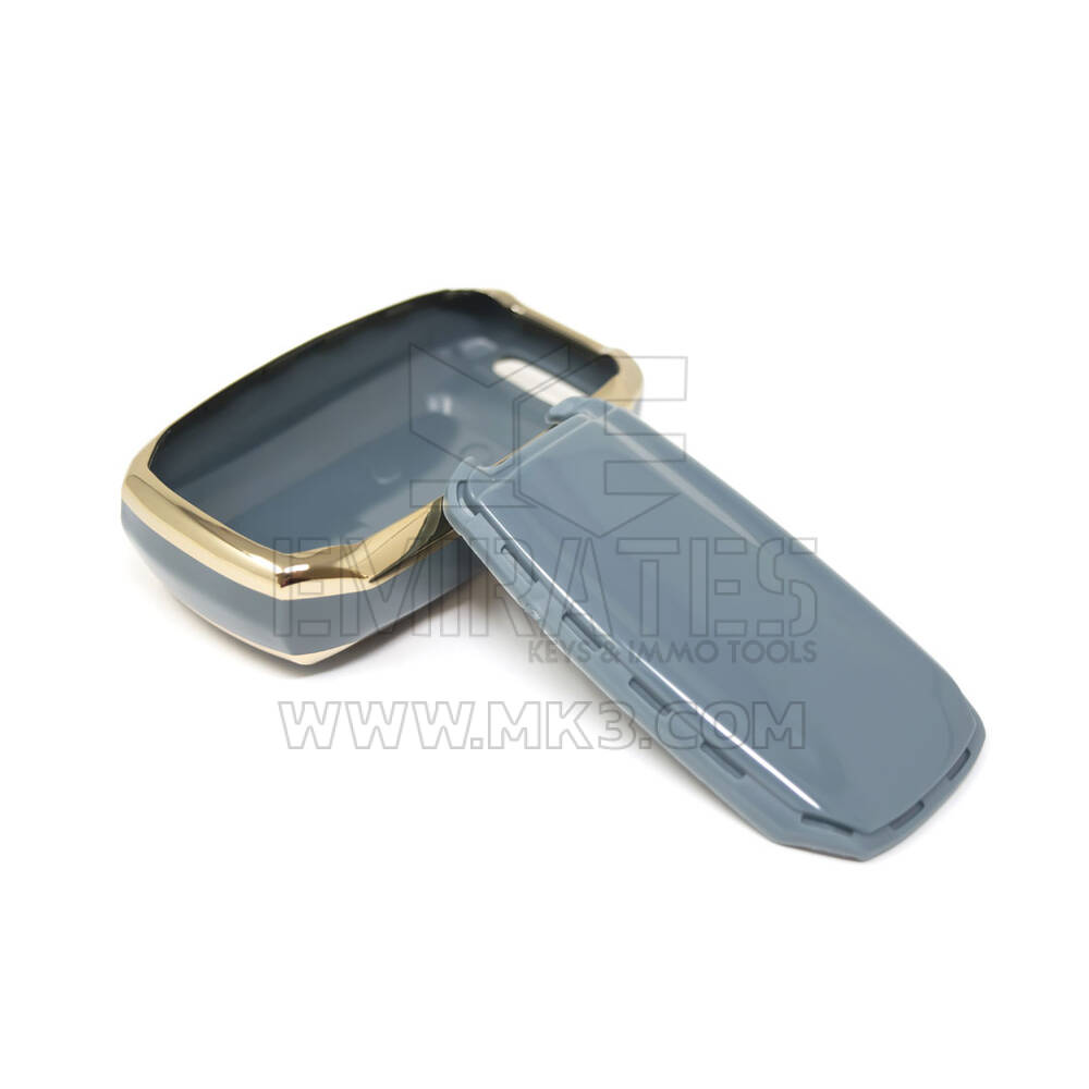 New Aftermarket Nano High Quality Cover For Jeep Remote Key 5+1 Buttons Gray Color Jeep-D11J6 | Emirates Keys