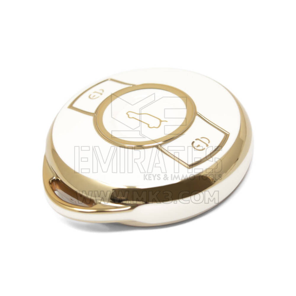 Nuova cover aftermarket Nano di alta qualità per chiave remota intelligente 5 pulsanti colore bianco SMT-A11J | Chiavi degli Emirati