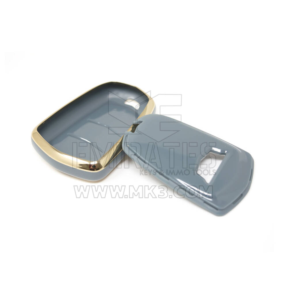 New Aftermarket Nano High Quality Cover For Cadillac Remote Key 4+1 Buttons Gray Color CDLC-A11J5 | Emirates Keys